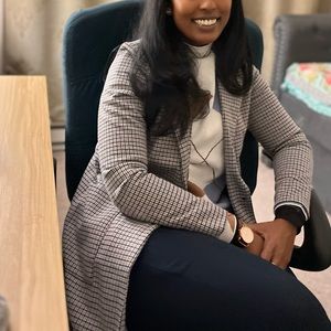 Philosophy, small, Mid length blazer, with single button and two front pockets